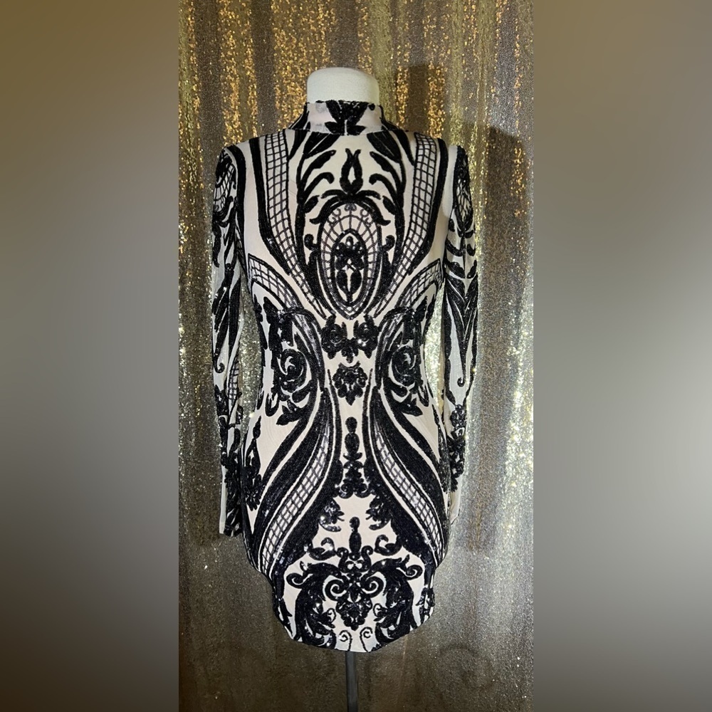 COPY - Figure flattering sequin dress